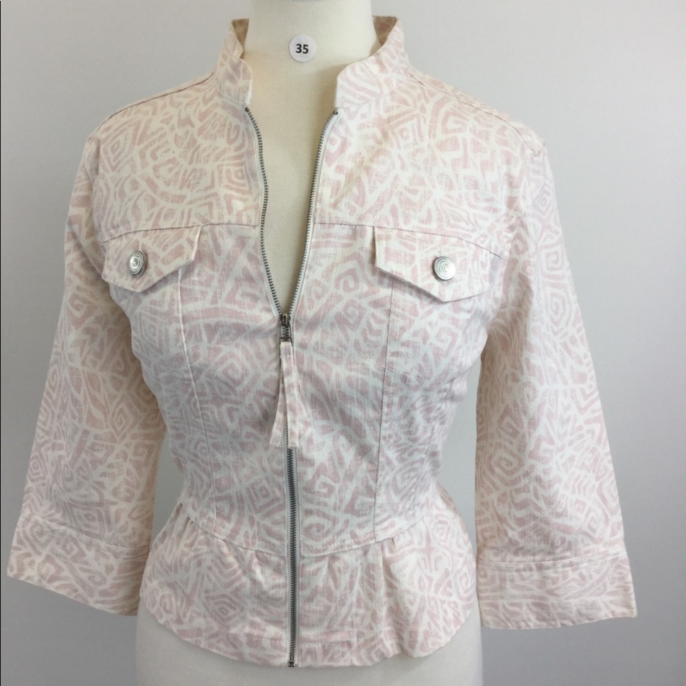 Ruby Red Multi Color Jacket {B-35} - image 1